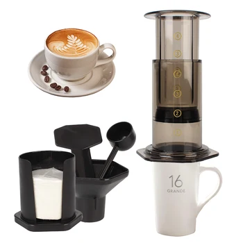 Presa Franceză Cafe Cafe Apăsați Mașină De Cafea Filtru Nou Pahar De Cafea Espresso Ustensile De Bucătărie Portabil Barista Instrumente Imagine 2