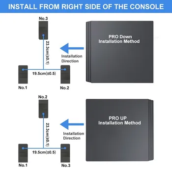 Suport de Montare pe perete Suport Pentru Playstation 4 Pentru PS4 Consola Suport de Stocare Gazdă Rack Hook Bază Pentru PS4 Pro/Slim Accesorii Imagine 2